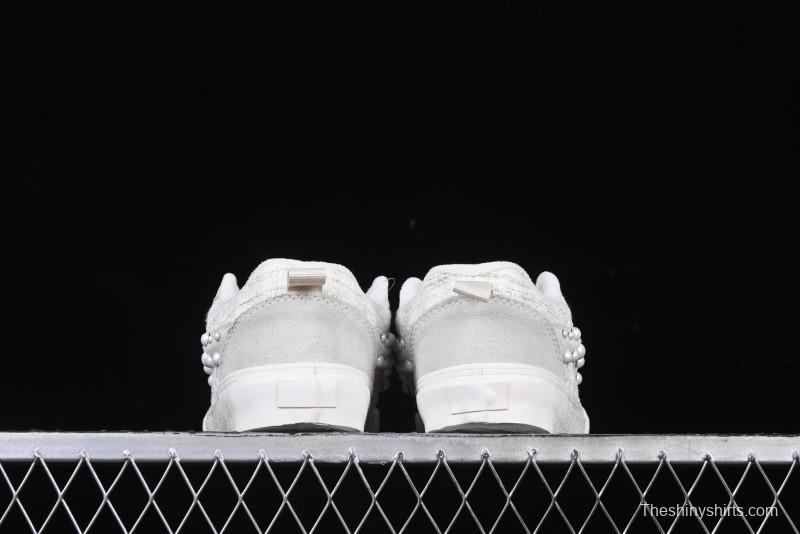 Vans Knu Skool Pearl White Chunky Sneakers with D-Ring Lacing System - VN000D22QC5