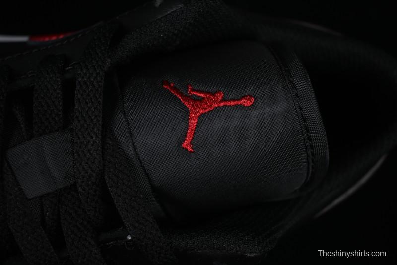 Nike Air Jordan 1 Low AJ1 Red Black Low Top Casual Sneakers - 553558-067