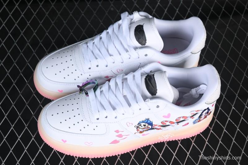 Nike Air Force 1 '07 Low Empress Snake Princess One Piece Boa Hancock Casual Sneakers - FZ5741-119