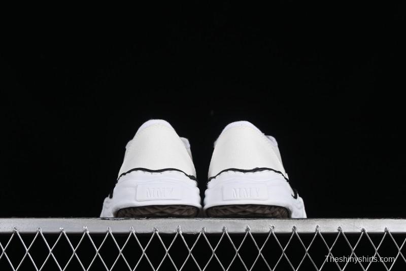 Wayne Original Sole Leather Low Sneaker with Melted Ice Cream Outsole - W.E5