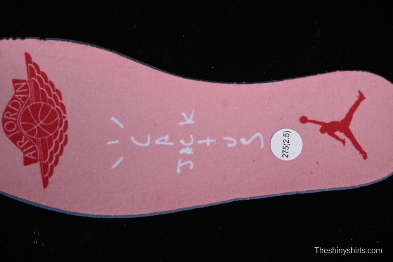 Nike Travis Scott x Air Jordan 1 Low OG AJ1 Reverse Swoosh Sneakers - DM7866-600