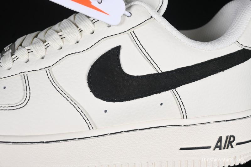 Nike Air Force 1'07 Low Casual Sneakers with Full-Length Air Cushion - HQ2037-200