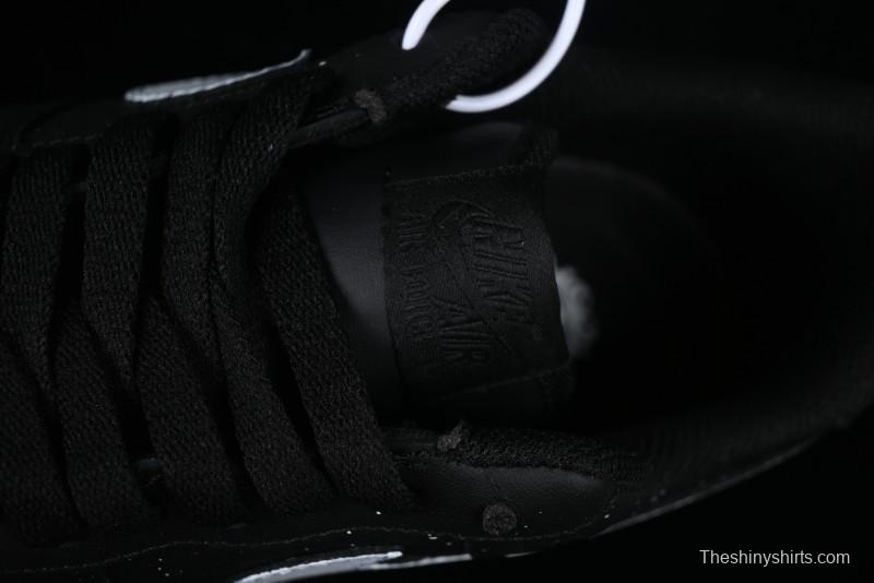 Nike Air Force 1 '07 Low Casual Sneakers with Black Splatter Design - ZH0316-046