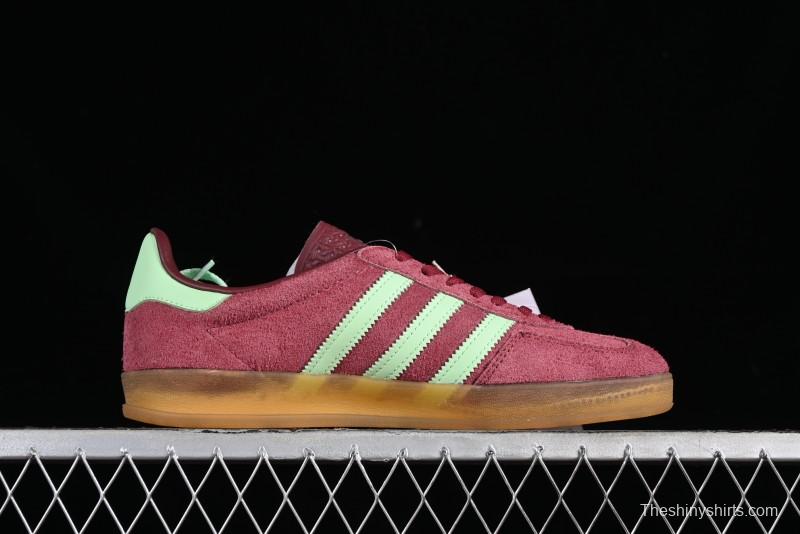 Adidas Originals Gazelle Indoor IH7487 Retro Casual Slip-Resistant Wear-Resistant Low-Top Skate Shoes