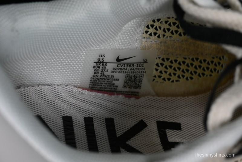 Nike Sacai VaporWaffle 3.0 Deconstructed Sneakers with Overlapping Swoosh and Dual Tongue - CV1363-101