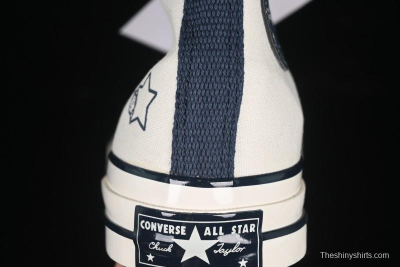 Converse Chuck Taylor All Star 1970s High Top Canvas Sneakers with Noritake Hand-Drawn Elements - A15787C
