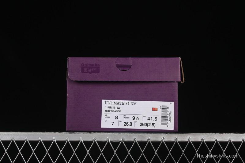 Onitsuka Tiger Ultimate 81 EX 40th Anniversary Breathable Comfort Casual Shoes - 1183B536-600