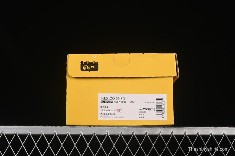 Onitsuka Tiger Mexico 66 SD Low-Top Leather Sneakers for Casual Running - 1183C468-700