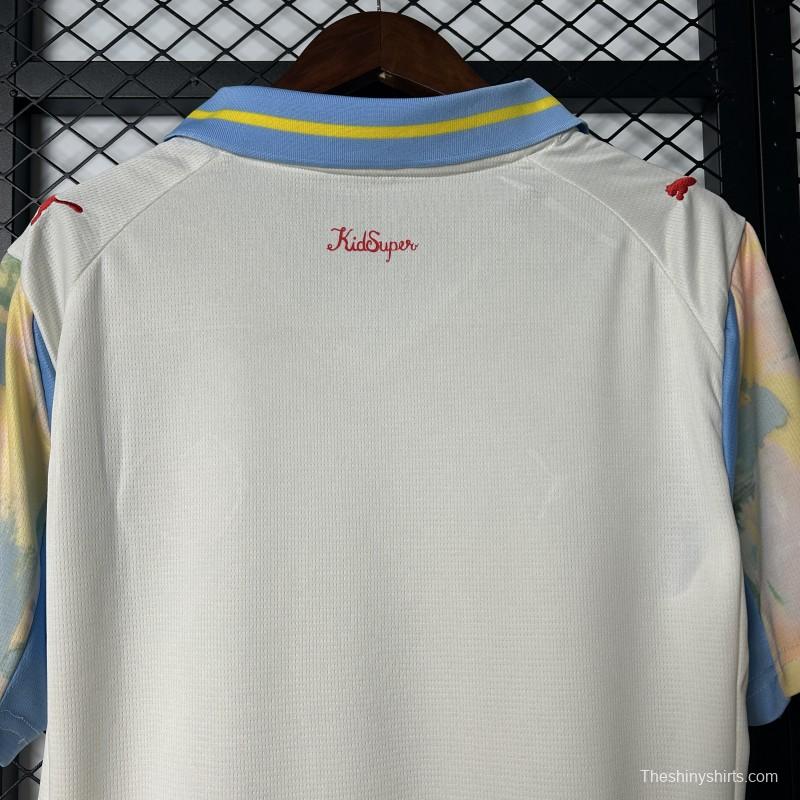 25/26 RB Salzburg White with Floral Pattern Jersey