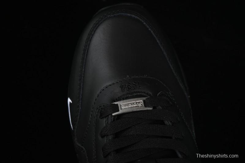 Nike Air Max 1 Retro Running Shoes with Half-Sole Air Cushion - HF8813-001