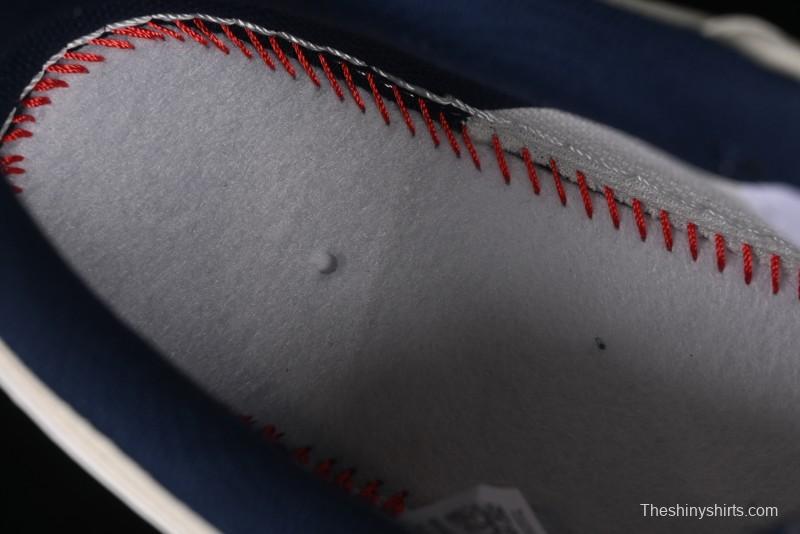 Nike Air Force 1 '07 Low Supreme Collaboration Light Blue Edge Casual Sneakers - HH7518-057