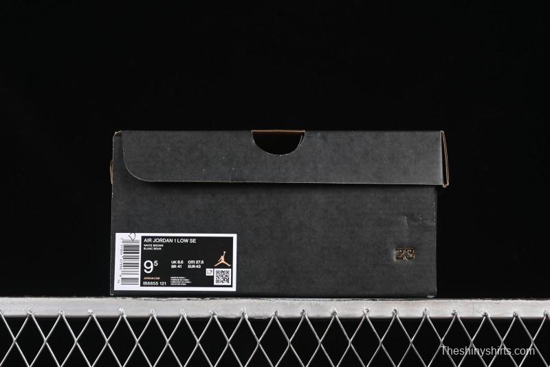 Nike Air Jordan 1 Low "Dongdan" Casual Sneakers in Coconut Milk White - IB8855-121