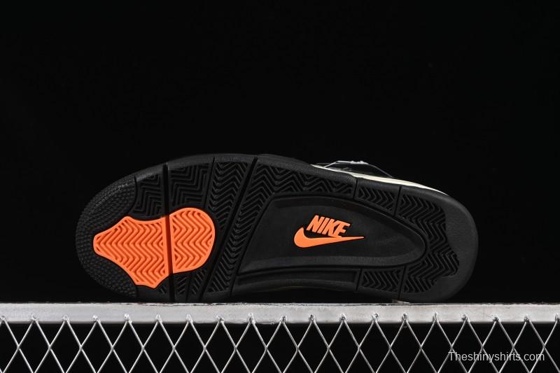 Nike Air Jordan 4 Retro OG Undefeated Collaboration Olive Green Suede - IB1519-200