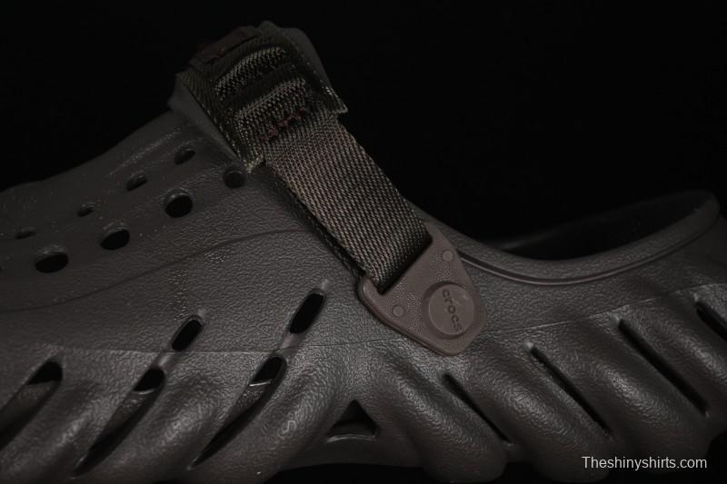 Crocs Bobs Flat Heel Closed Toe Slip-On Beach Clog Sandals - B.D4