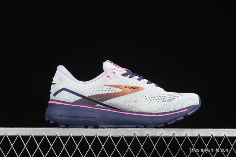 Brooks Ghost 15 Low-Cut Breathable Cushioned Support Casual Sports Running Shoes - 1203801B492