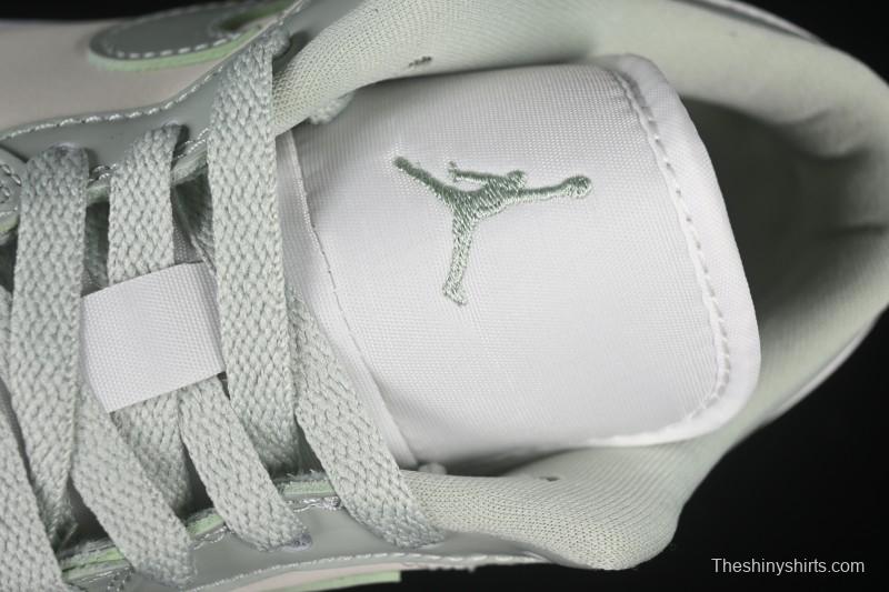 Nike Air Jordan 1 Low AJ1 Amber Green Low Top Casual Skate Shoes HF4078-100