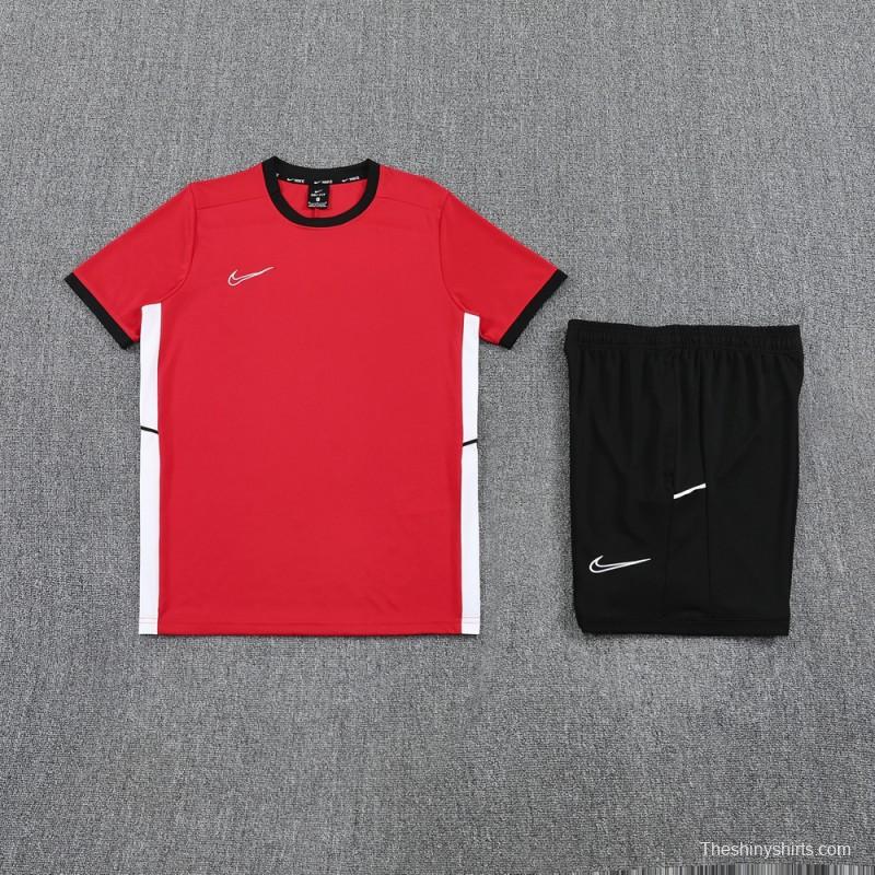 2025 NIKE Red Short Sleeve Jersey + Shorts