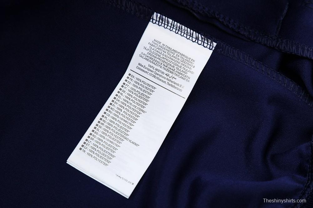 2025 NIKE Black/WHITE Full Zipper Jacket + Long Pants