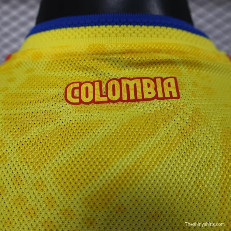 Player Version 2025 Colombia Home Jersey