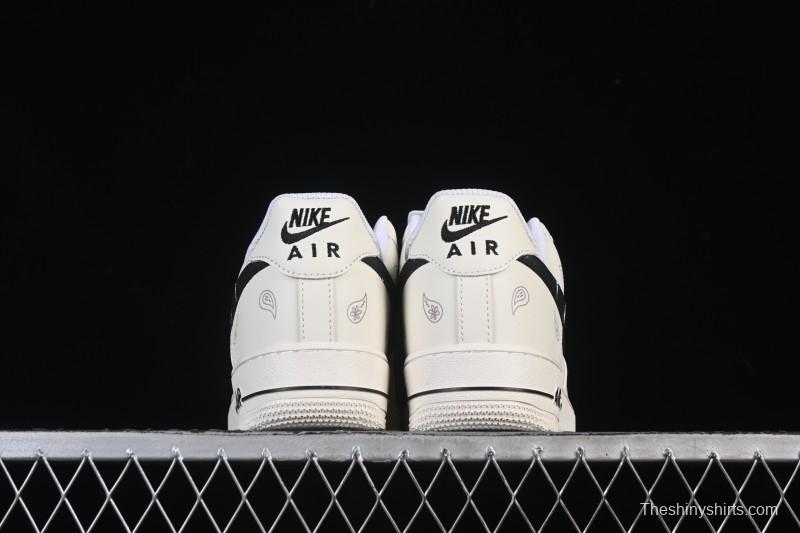 Nike Air Force 1 '07 Low Casual Sneakers in White Black - ZH0318-128