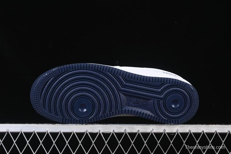 Nike Air Force 1'07 Low White Blue Casual Sneakers - ZH0316-119