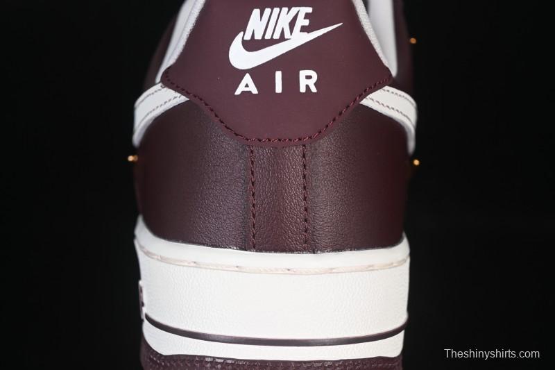 Nike Air Force 1'07 Low Casual Sneakers with Full-Length Air Cushion - IR0485-611