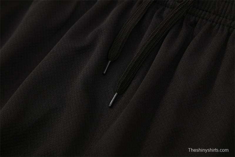 25/26 PSG Black T90 with XS Short Sleeve+Soccer Shorts