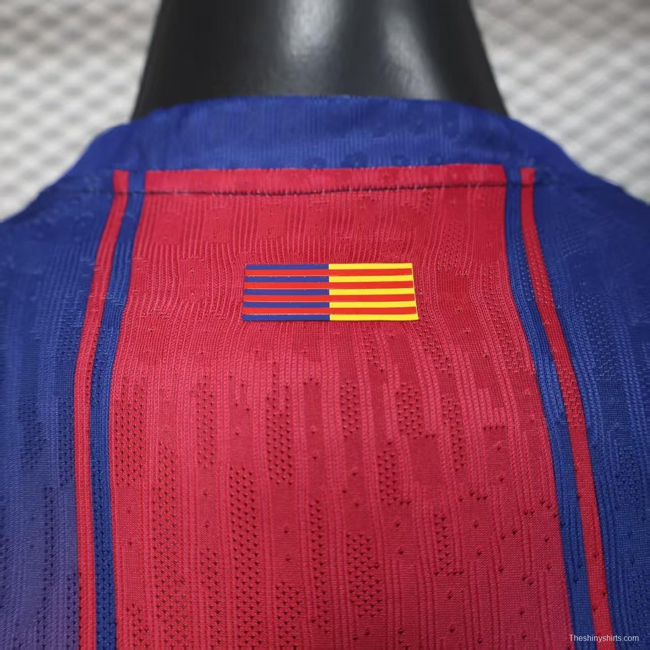Player Version 25/26 BARCELONA x ED SHEERAN SIGNEE Edition Jersey