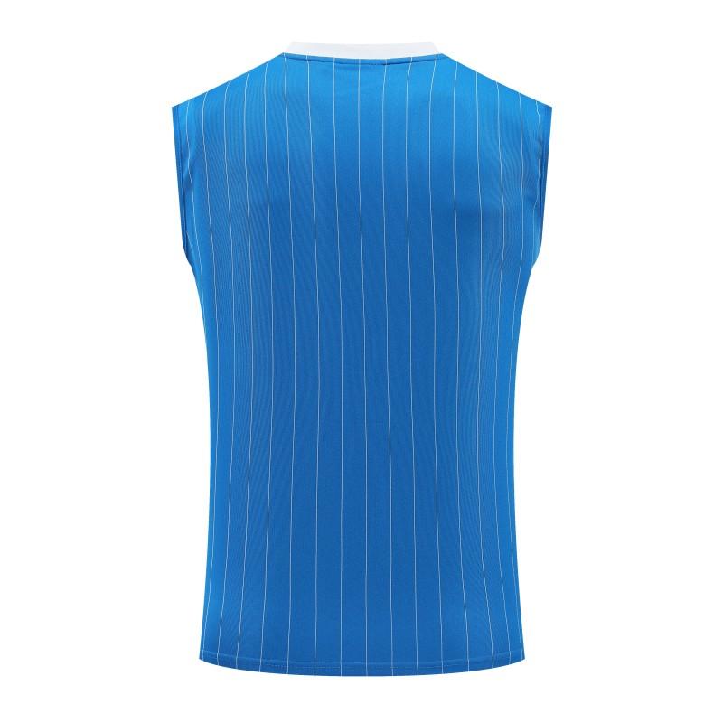 25/26 Real Madrid Adidas Original Blue Vest Jersey+Shorts