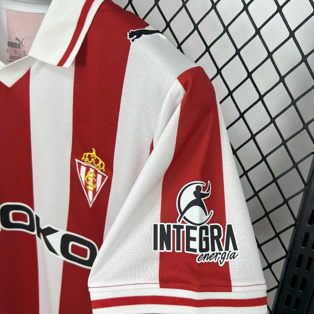 2025/26 Sporting De Gijón Home Jersey