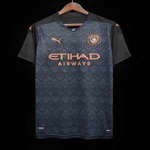 Retro 20/21 Manchester City Away Black Jersey