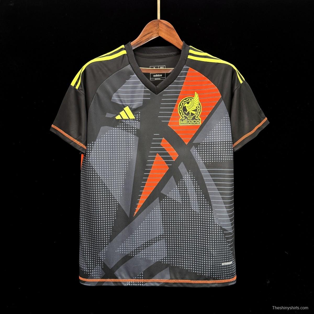 2024 Mexico Black Goalkeeper Jersey