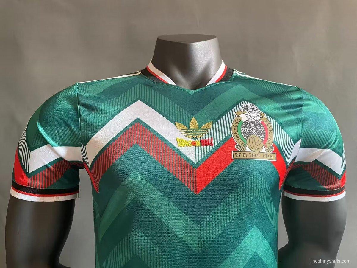 Player Version 2024 Mexico Green Dragon Ball Special Jersey