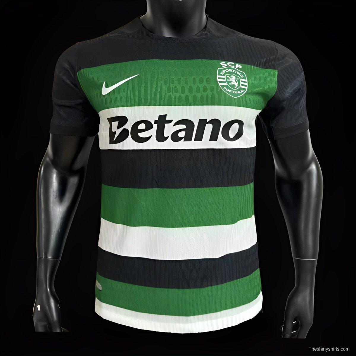Player Version 24/25 Sporting Lisbon Home Jersey