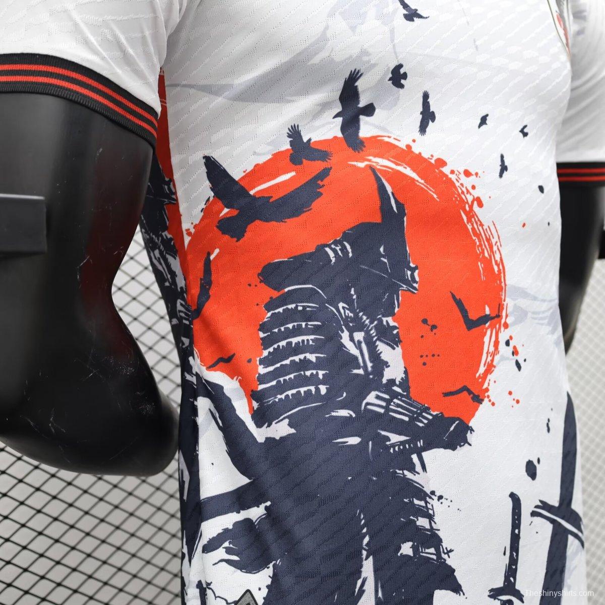 Player Version 2024 Japan White Japanese Samurai Jersey