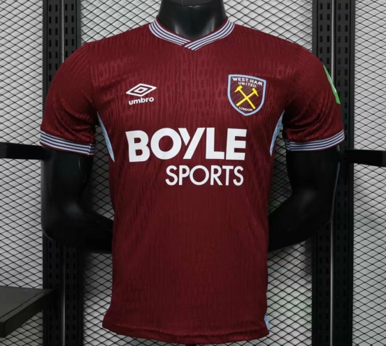 Player Version 25/26 West Ham Home Jersey