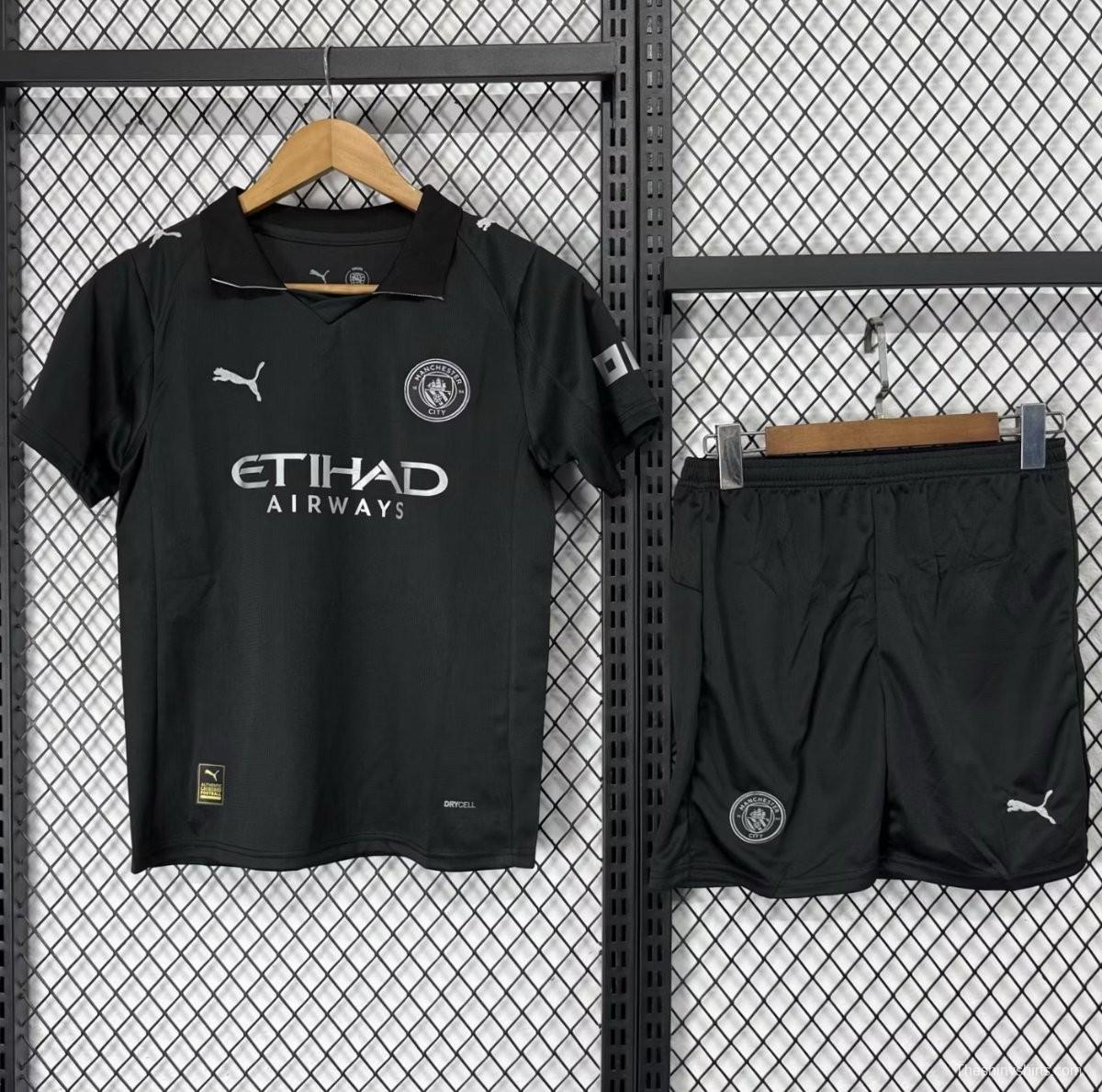 25/26 Kids Manchester City Away Jersey
